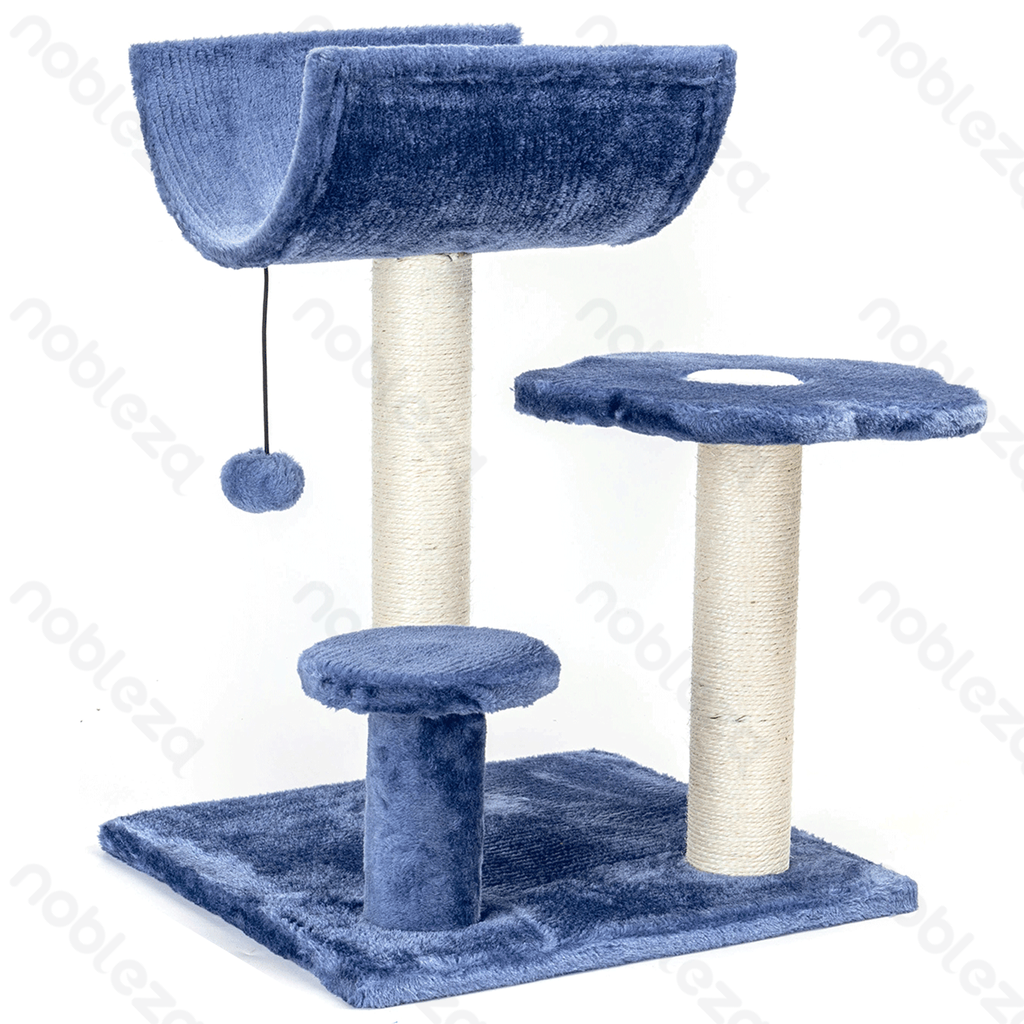 Aigostar Bloemvormige drielaagse kattenboom