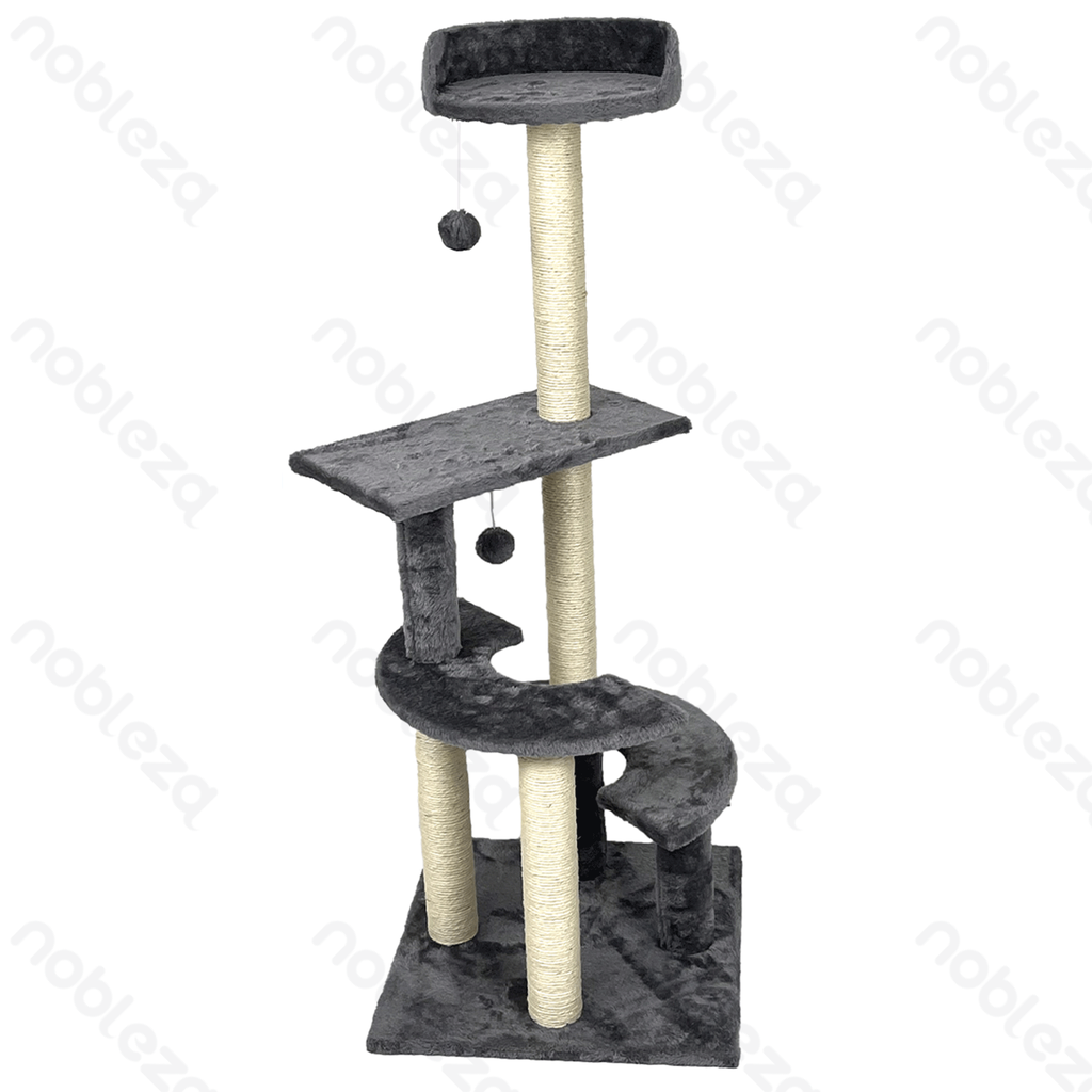 Aigostar Vierlaags klimrek voor katten voor op het terras