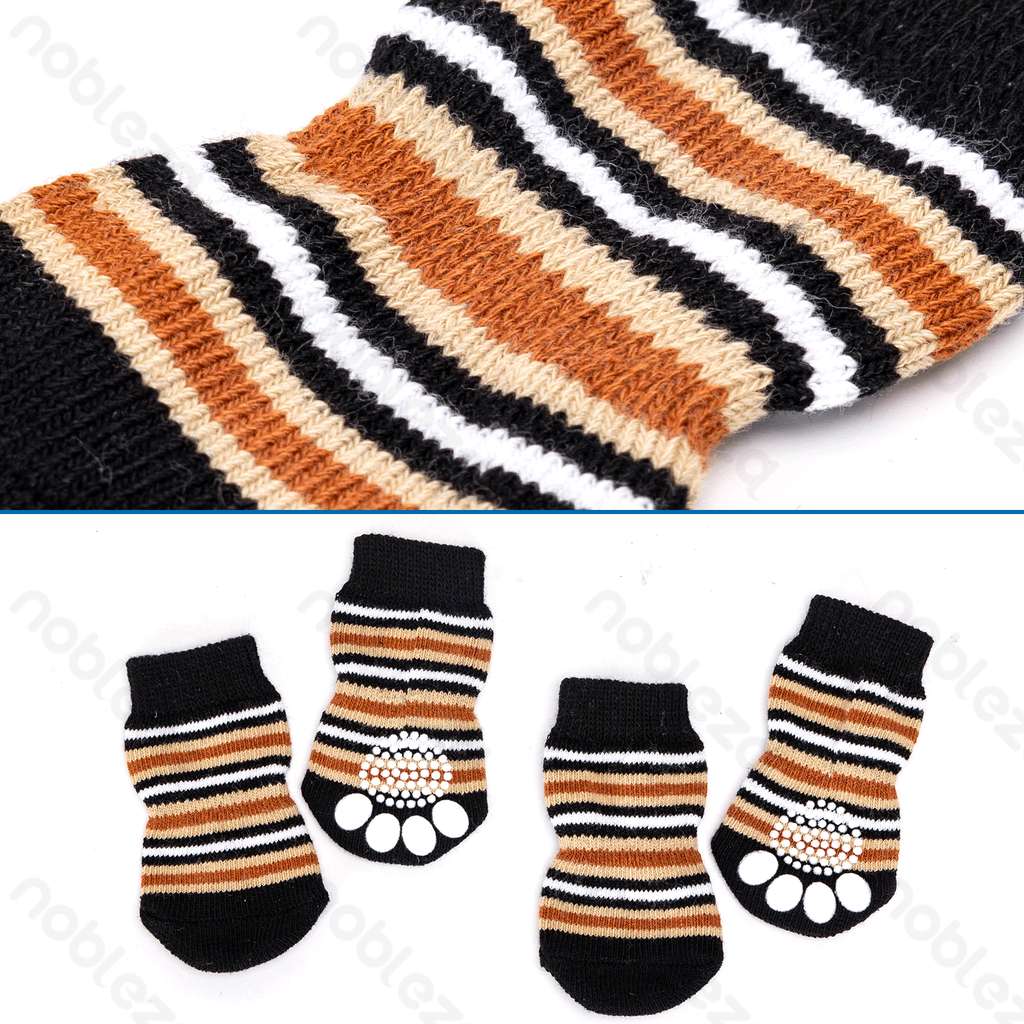Aigostar Sokken voor huisdieren met strepenpatroon
