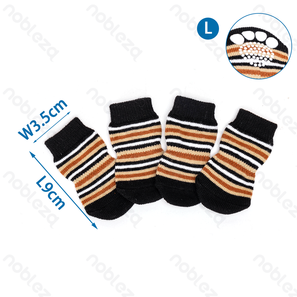 Aigostar Sokken voor huisdieren met strepenpatroon