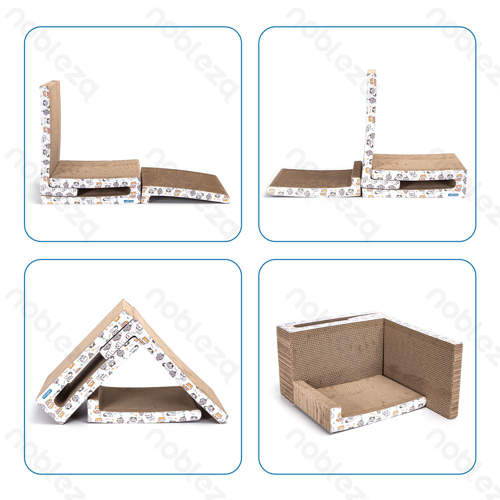 Aigostar Kattenkrabbord (set van 3 stuks)