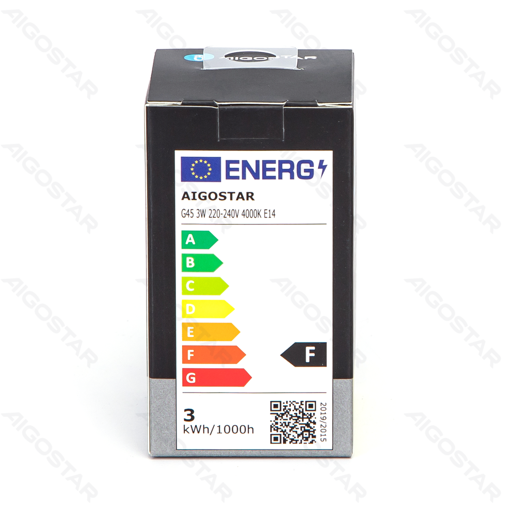 Aigostar LED G45 E14 3W 4000K