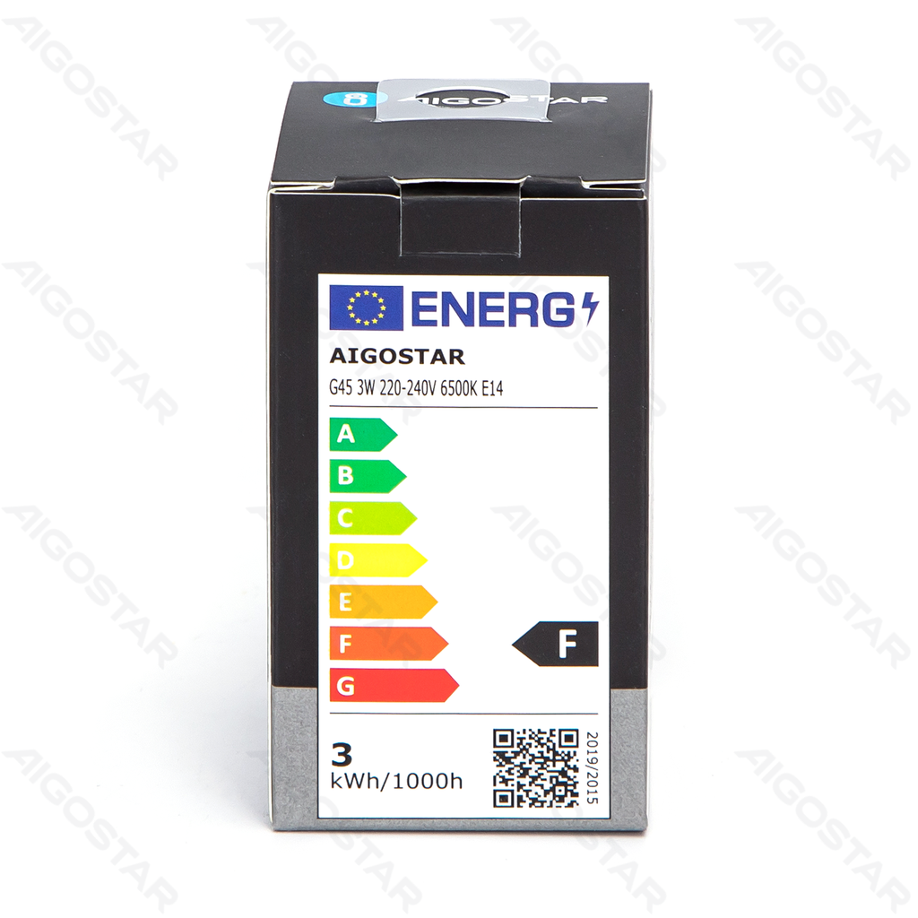 Aigostar LED G45 E14 3W 6500K