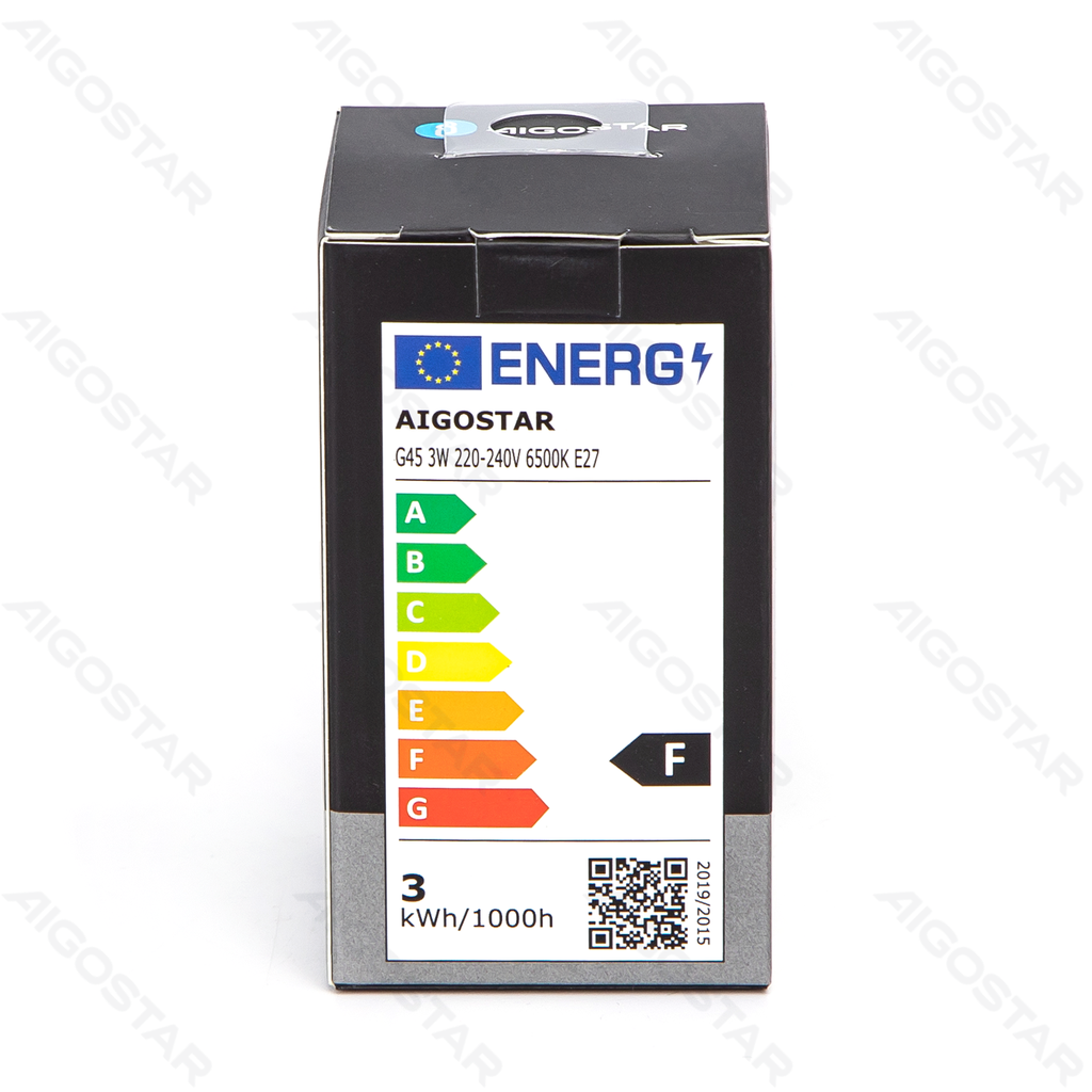 Aigostar LED G45 E27 3W 6500K
