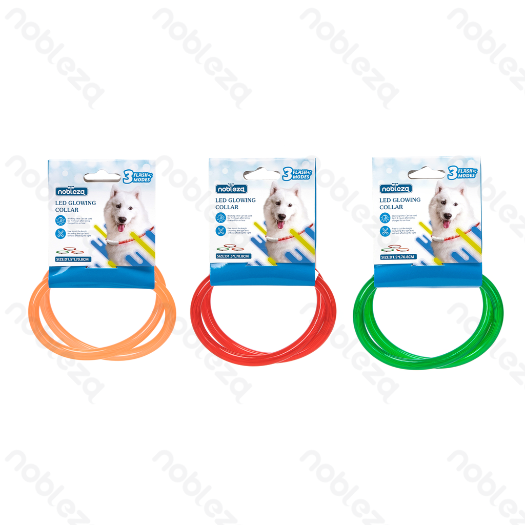 Aigostar PVC LED halsband met 3 dimniveaus