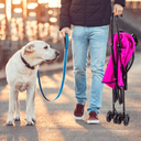 Aigostar Rozerode kinderwagen voor huisdieren