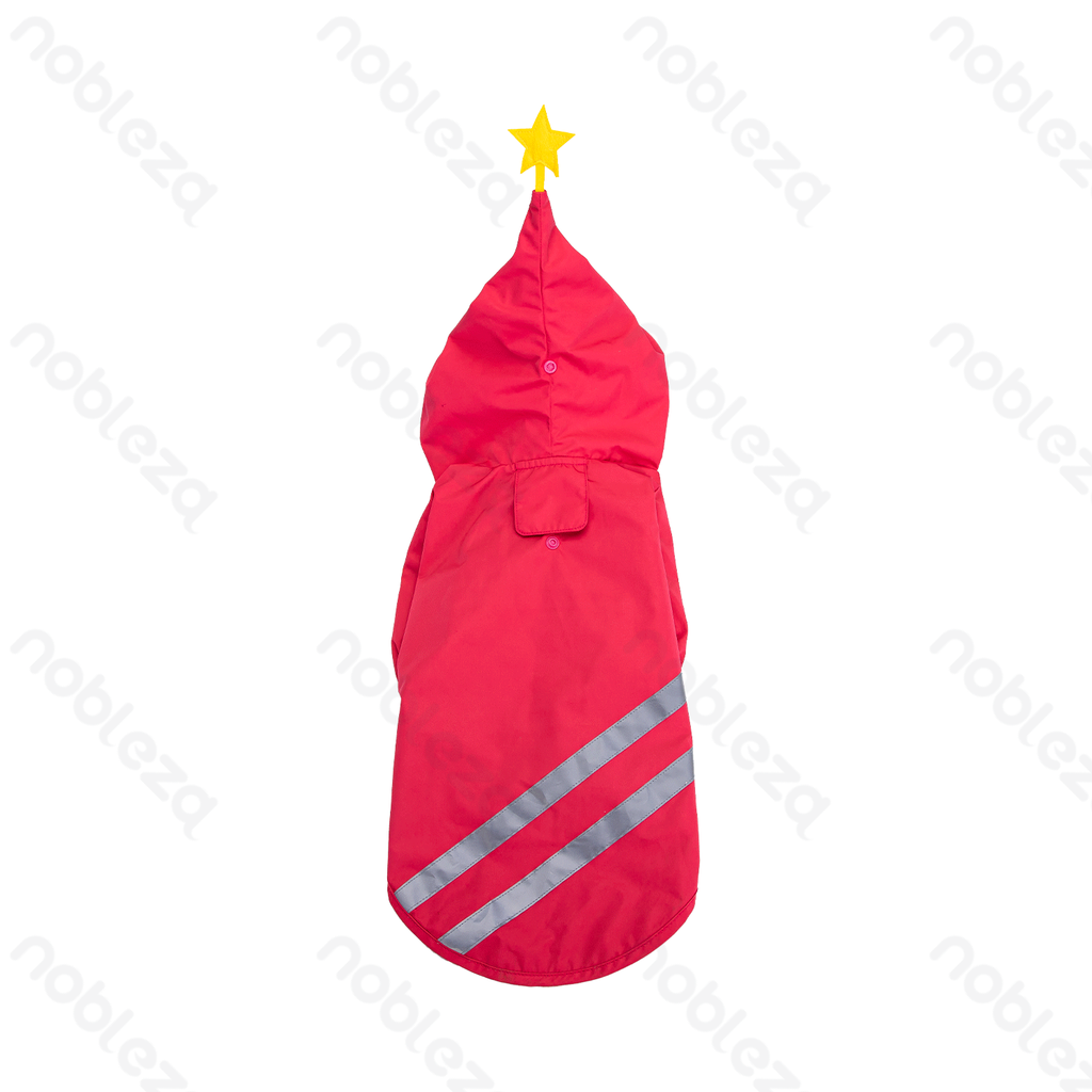 Aigostar Regenjas voor huisdieren met buikflap L-35cm/XL-40cm/XXL-45cm