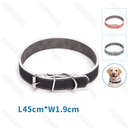 Aigostar PU lederen stevige hondenhalsband