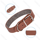 Aigostar PU lederen stevige hondenhalsband