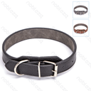 Aigostar PU lederen stevige hondenhalsband