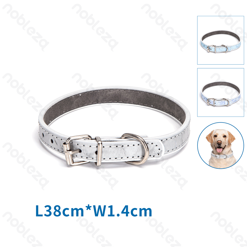 Aigostar PU lederen hondenhalsband met spikes