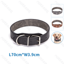 Aigostar PU lederen stevige hondenhalsband