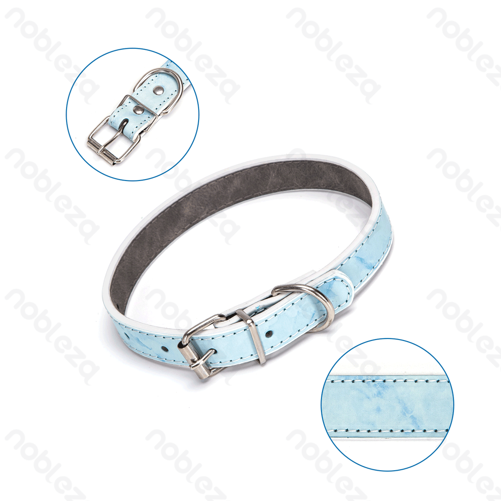 Aigostar PU lederen hondenhalsband met spikes