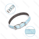Aigostar PU lederen hondenhalsband met spikes