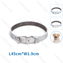 Aigostar PU lederen hondenhalsband met spikes