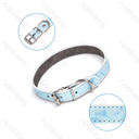 Aigostar PU lederen hondenhalsband met spikes