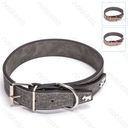 Aigostar PU lederen stevige hondenhalsband