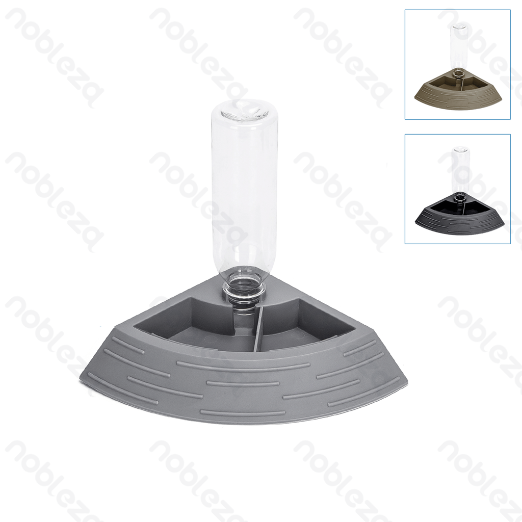 Aigostar Kunststof waaiervormige voer- en waterbak voor kleine dieren