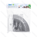 Aigostar Kunststof waaiervormige voer- en waterbak voor kleine dieren