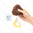 Aigostar Pluche Hondentouwspeelgoed met Geluid - Aardbei