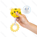 Aigostar Pluche Hondentouwspeelgoed met Geluid - Tijger