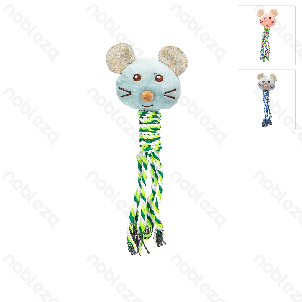 Aigostar Pluche Hondenspeelgoed met Geluid - Muis