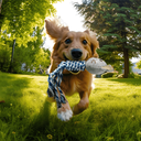 Aigostar Pluche Hondenspeelgoed met Geluid - Muis