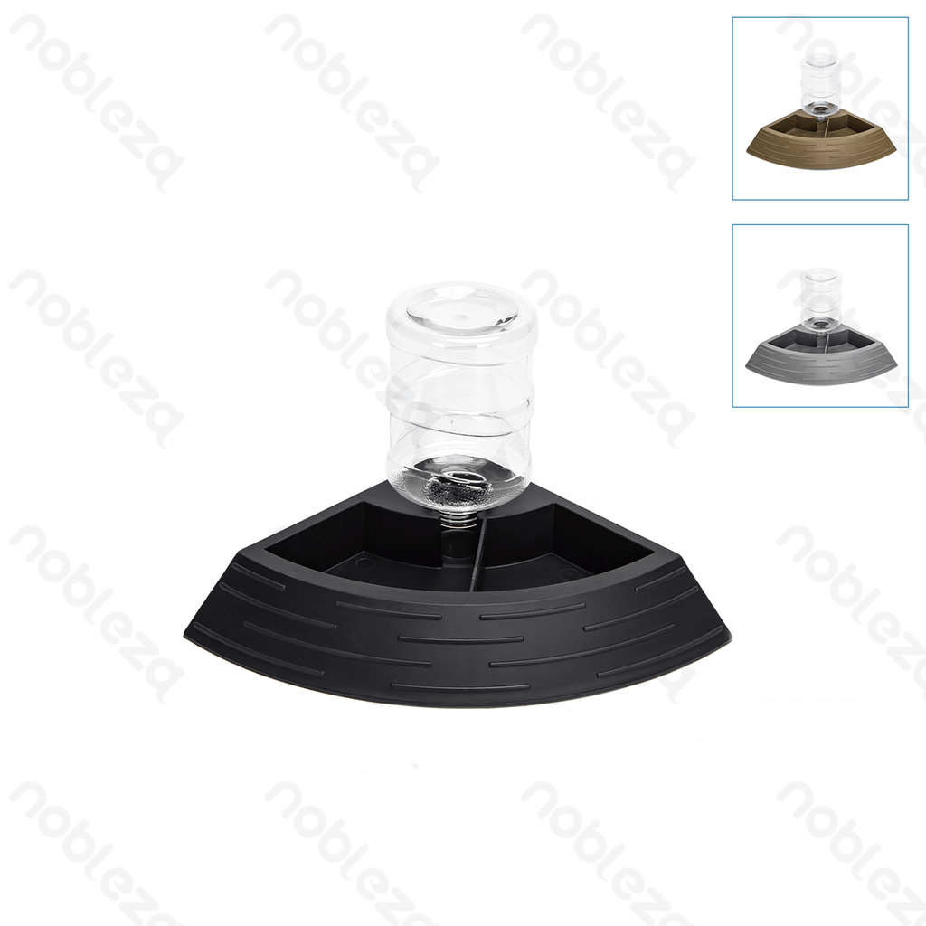 Aigostar Kunststof waaiervormige voer- en waterbak voor kleine dieren