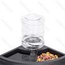 Aigostar Kunststof waaiervormige voer- en waterbak voor kleine dieren