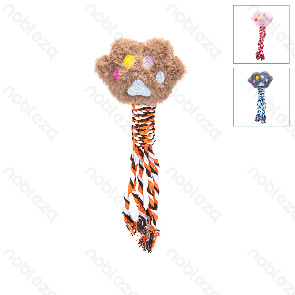 Aigostar Pluche Hondenspeelgoed met Geluid - Kattenpoot