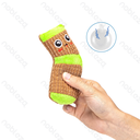 Aigostar Pluche Hondenspeelgoed met Geluid - Sok