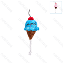 Aigostar Pluche Hondenspeelgoed met Geluid - Ijsje