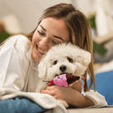 Aigostar Pluche Hondenspeelgoed met Geluid - Ijsje