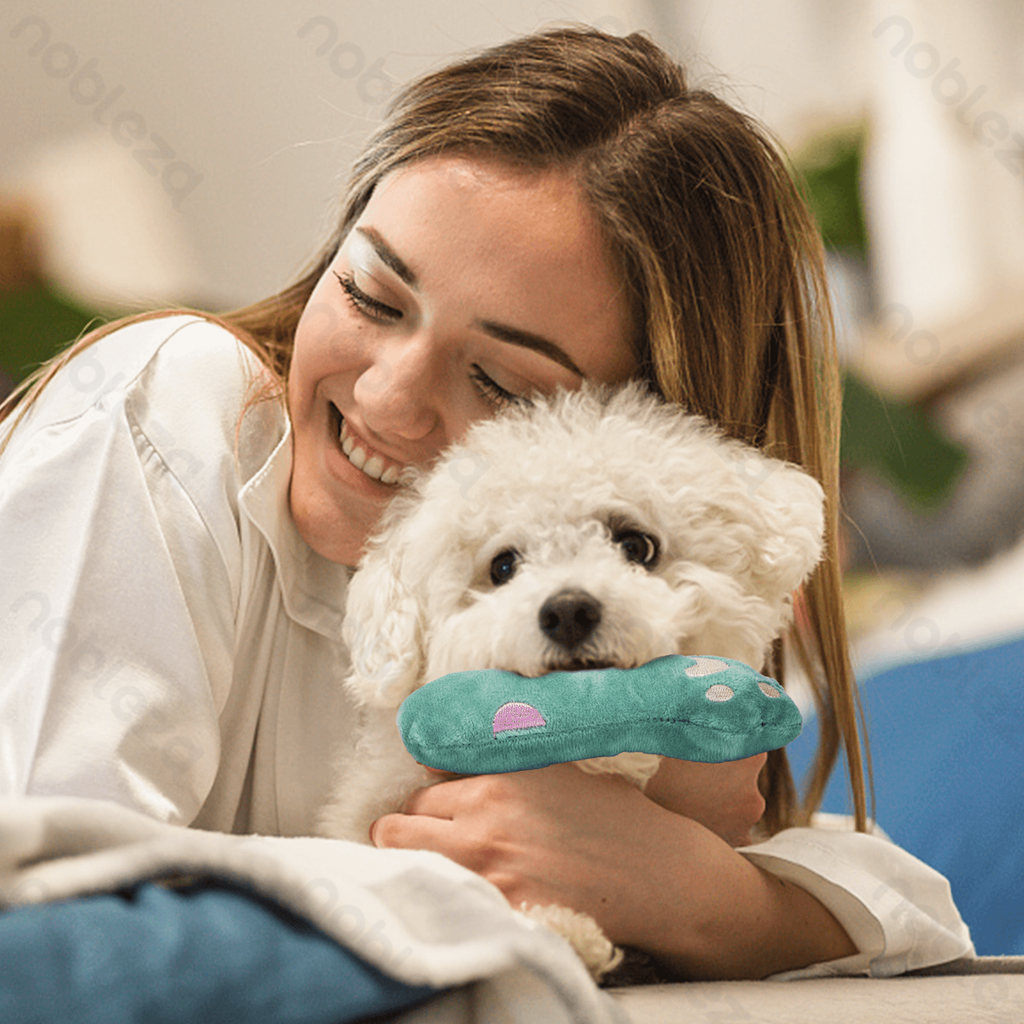 Aigostar Pluche hondenspeelgoed met geluid - Berenpoot