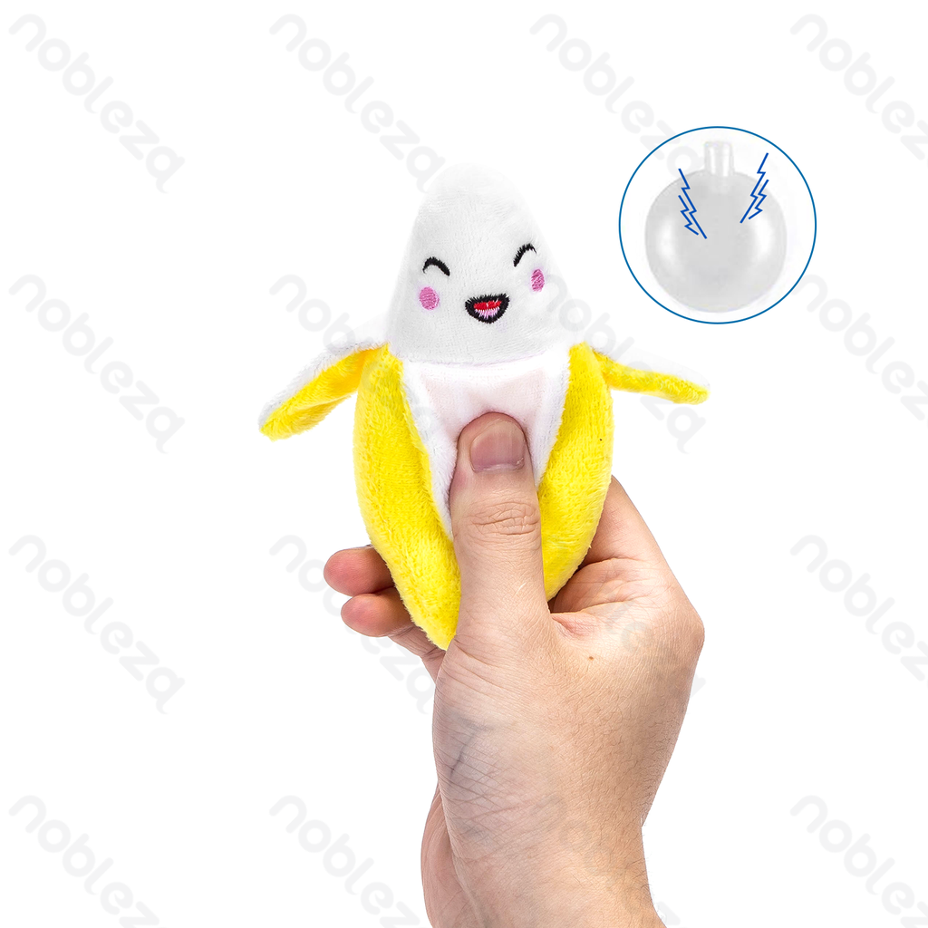 Aigostar Pluche Hondenspeelgoed met Geluid - Fruit