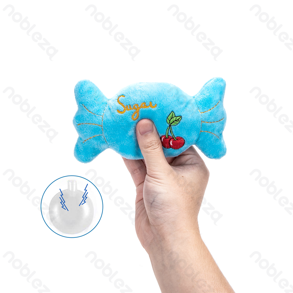 Aigostar Pluche Hondenspeelgoed met Geluid - Snoep