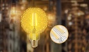 Aigostar LED Gloeilamp (Amber) T30 E27 4W