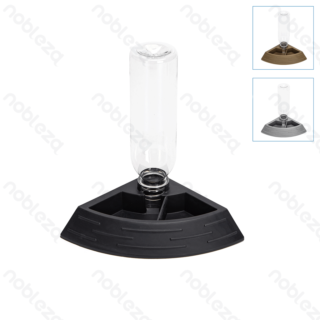 Aigostar Kunststof waaiervormige voer- en waterbak voor kleine dieren