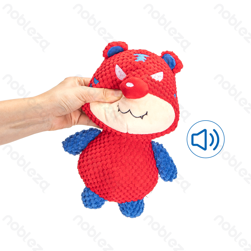 Aigostar Crinkle Pluche Hondenspeelgoed - Tijger