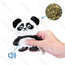 Aigostar Gekreukt kattenkruid pluche panda speelgoed
