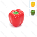 Aigostar Gekleurde Paprika Vinyl Hond Piepend Speelgoed