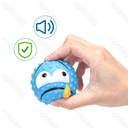 Aigostar Emoticon Vinyl hond piepend speelgoed