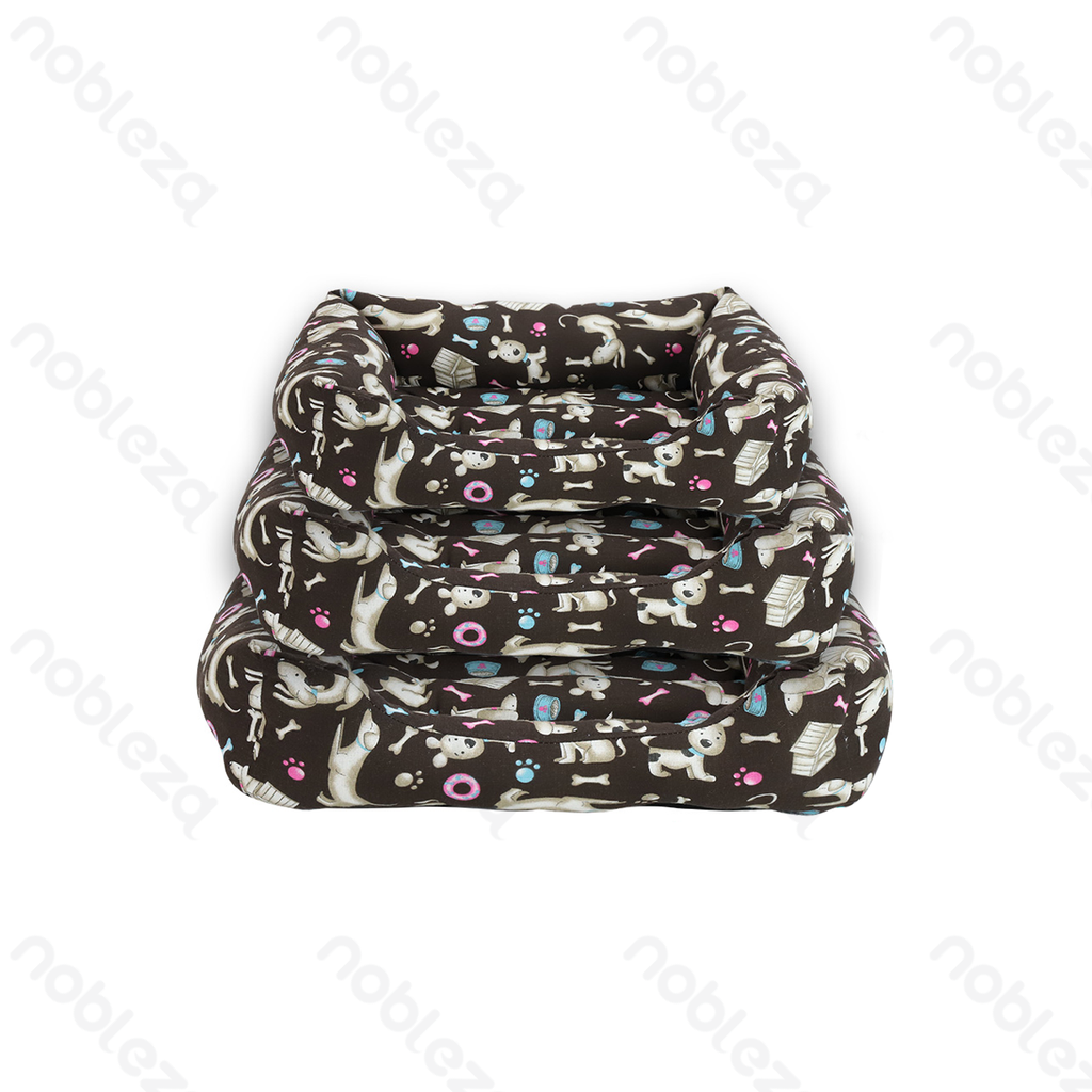 Aigostar Pet bed Anti-slip Square S M L L58*W40cm L68*W55cm L82*W65cm 5 styles mixed