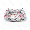 Aigostar Enkel bedrukt huisdierbed E