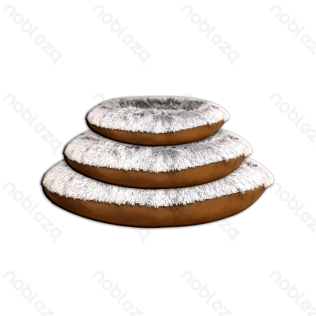 Aigostar 3-delige pluche huisdierbed set