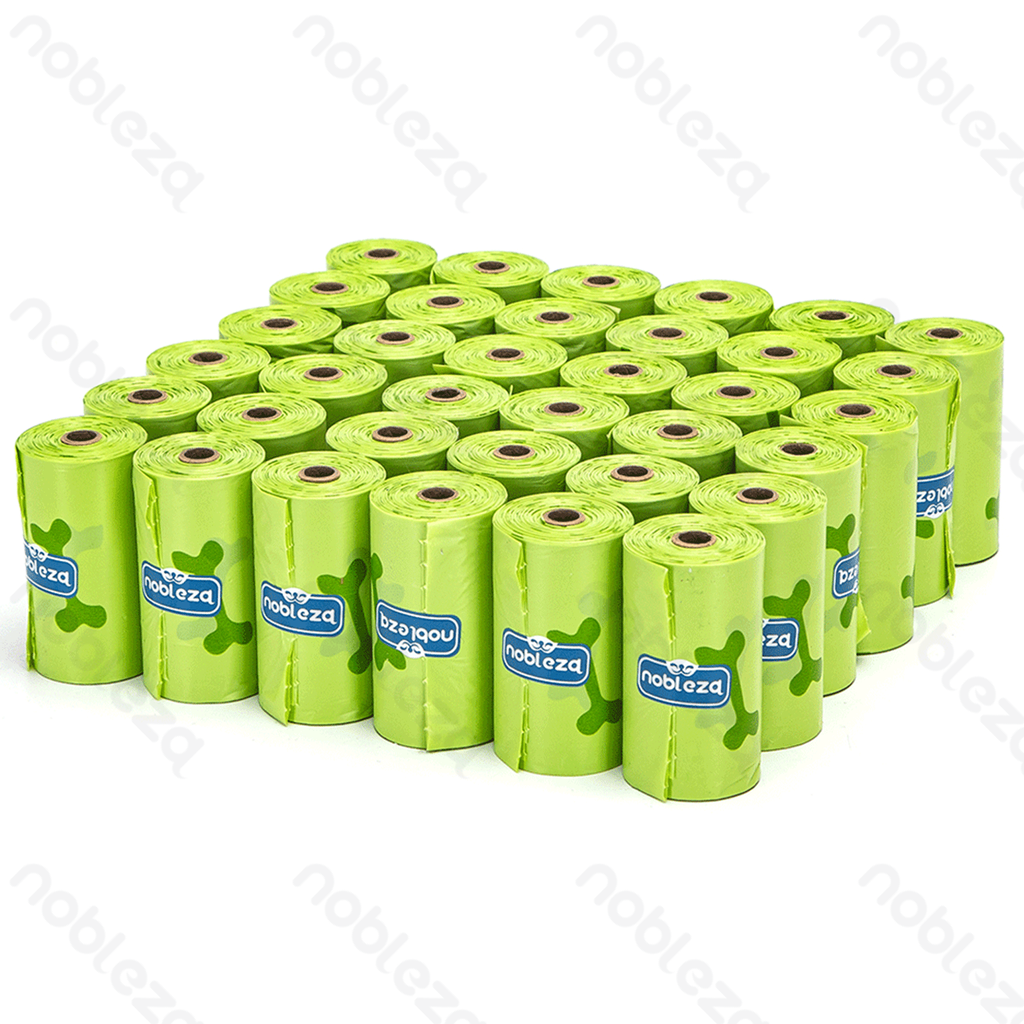 Aigostar Biodegradable trash bag W23*L32cm 1.5 mil Green 36pcs