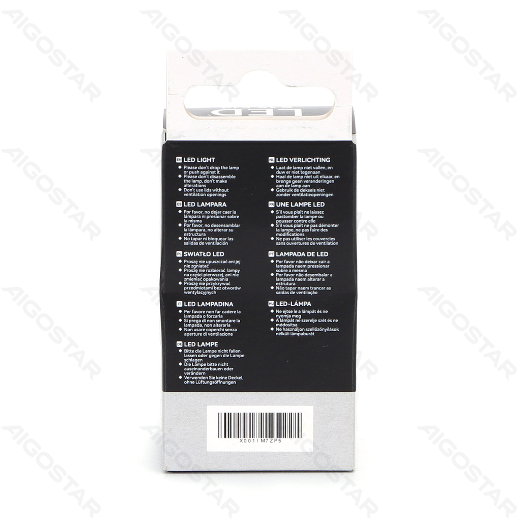 Aigostar LED Gloeilamp (Helder) G45 E14 4W