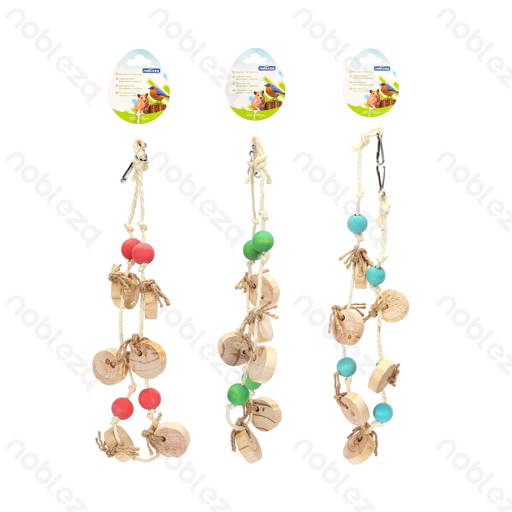 Aigostar Koord met houten blokken