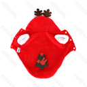 Aigostar Dubbelzijdig koraal fleece kerst hondenpak