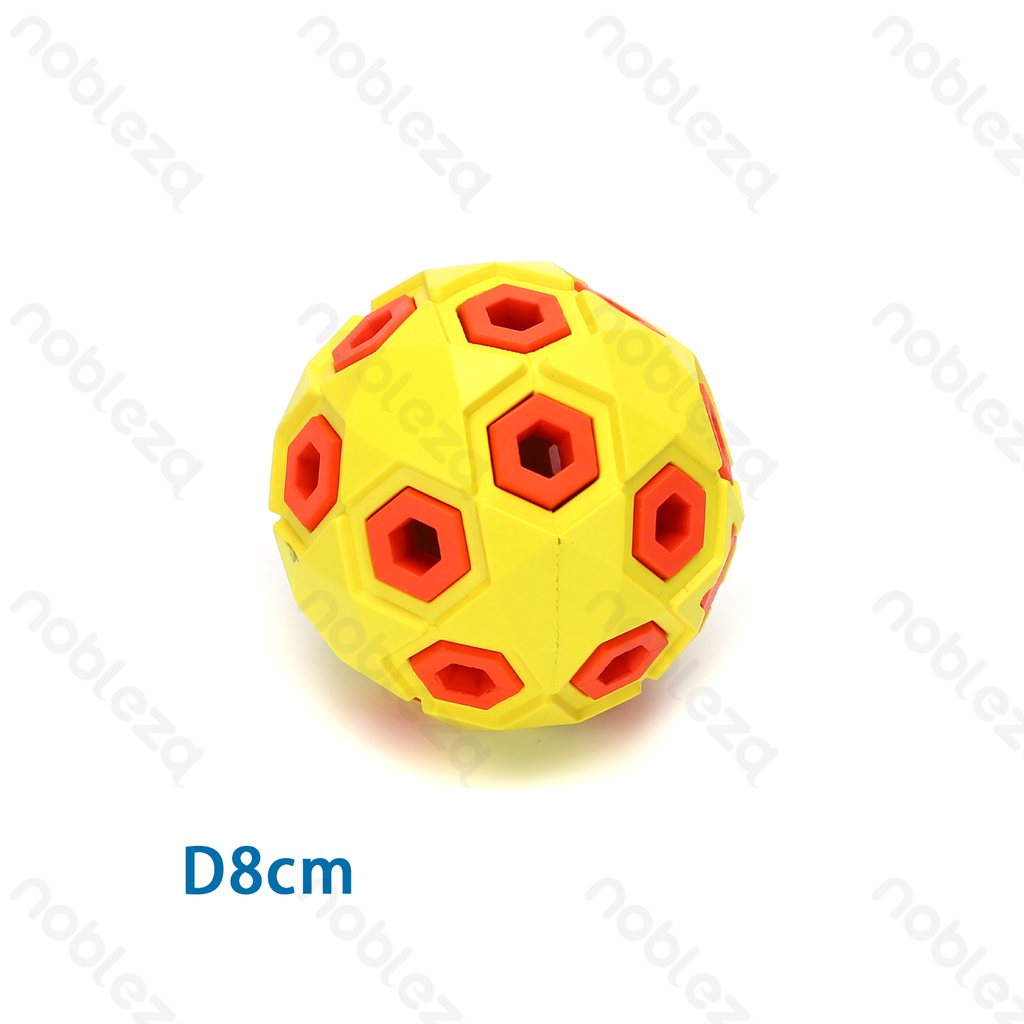 Aigostar Meerkleurige anti-schrok speelgoedbal voor honden